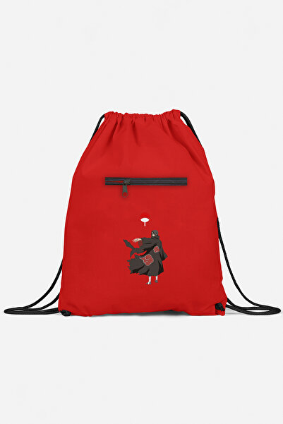 herotasarım Αθλητικό σακίδιο πλάτης Uchiha Itachi με τσέπες - BLL4968