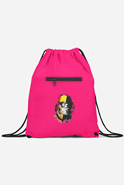 herotasarım حقيبة ظهر رياضية بجيب من ناروتو - Bll4948