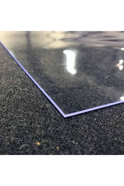 Willuxe Şeffaf Masa Örtüsü Pvc Şeffaf Kalın Masa Örtüsü 1.4mm Masa Koruyucu Tüm Ebatlar