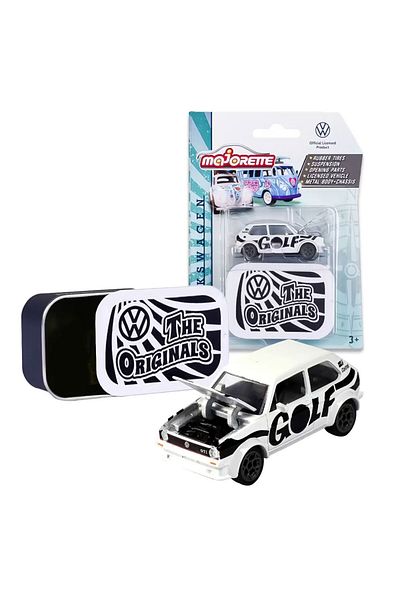 Majorette Volkswagen The Originals Model Vehicle Golf Mk1-white