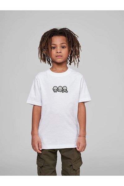 VASK Παιδικό μπλουζάκι Oversize Unisex 3 Alien Cotton Crew Neck