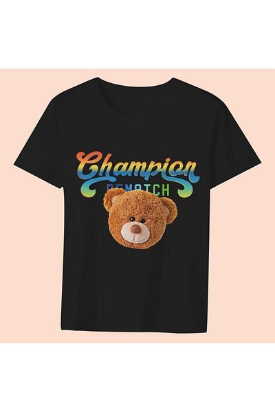 Advantage Teddy Printed T-Shirt - Trend Mod 36 10088