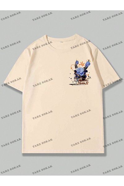 Advantage Ανδρικό T-Shirt Street Life CODE Advantage - Floral Slogan Printed