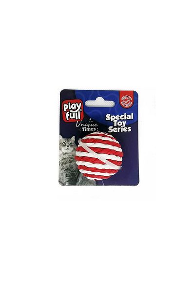 PLAYFULL Straw Ball Cat Toy 4 Cm