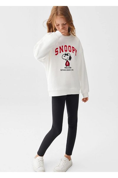 MANGO Kids Baumwoll-Leggings