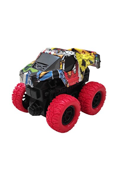 Brother Toys 4x4 Takla Atan Çılgın Canavar Akrobat Araba 10 Cm. 1 Adet