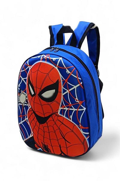 Baginn Rucsac de grădiniță Geantă pentru băieți din creșă în relief 3D Spiderman Spidermen