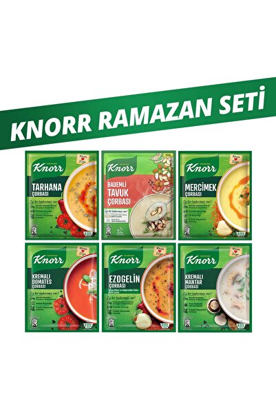 Knorr Hazır Çorba Ramazan Paketi 7li