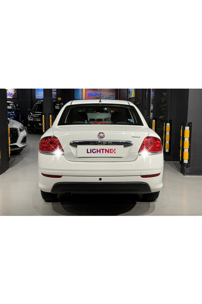 LIGHTNIX Fiat Linea İçin Premium Geri Vites LED Ampul P21W - Yüksek Parlaklık...
