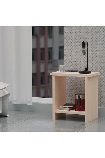 Mahmayi Limited Edition Wooden Night Stand - Oak, Durable, Versatile, Easy Assembly, Ample Storage