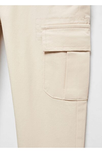 MANGO Kids Regular Kesim Kargo Pantolon