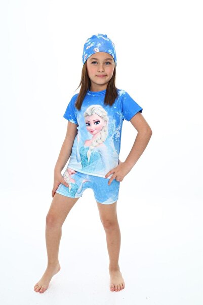 SENZA NOME STIL Costum de baie pentru fete din 3 piese cu protecție UV