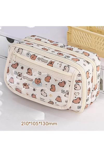 MAVIGOK 2024 Noua trusă de creioane Capybara și Loopy pentru fete - 5 autocol...