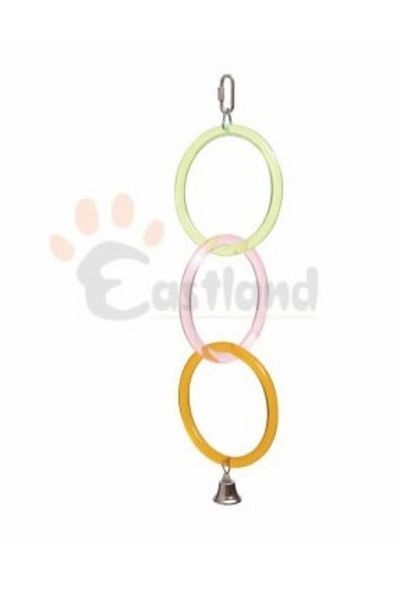 Eastland حلقة طائر الببغاء من الأكريليك مقاس 44 سم