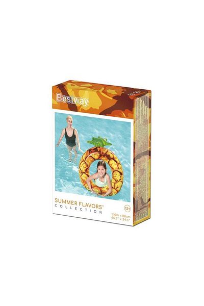BESTWAY Pineapple Patterned Colorful Sea Bagel - 36121