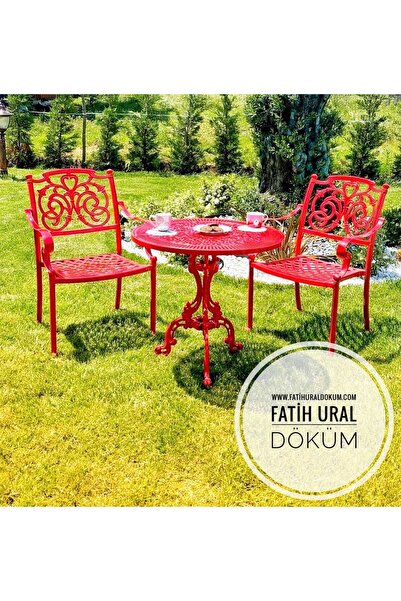 Fatih Ural Döküm Döküm sandalye masa takımı-FERFORJE TAKIM