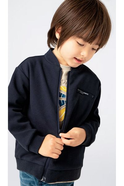 MAYORAL Boy's Zippered Sweatshirt - Comfortable Fit