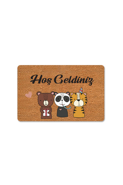 M&H Quality Welcome DIgItal PrInted Hooded Mat - MultI-purpose Indoor and Outdoor Door