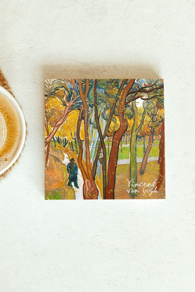 HEDİYEDİYE سلسلة فنسنت فان جوخ - كوستر حجري واحد