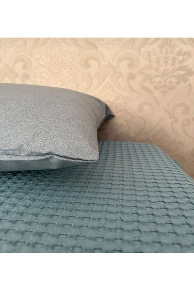Tago Home Set premium 100% bumbac pentru o singură piqué - husă de vară și față de pernă (160x240cm)
