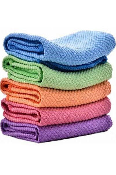 Elit Quality Microfiber 2 Piece Glass Cloth 40x40cm