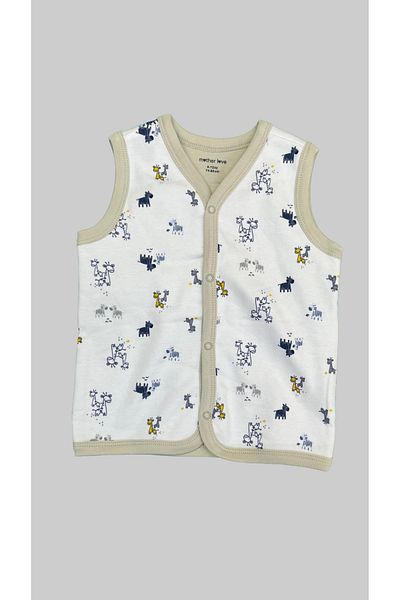 Mother Love 100% Organic Double Layer Vest