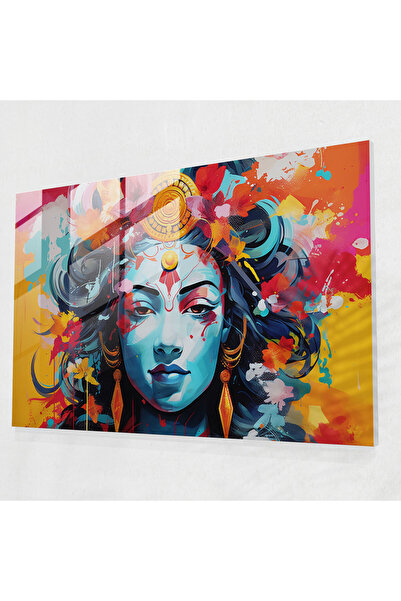 PaintedAnarchy Mythology Glass Print : Pop Art Hindu God, Mythology, Funny, I...