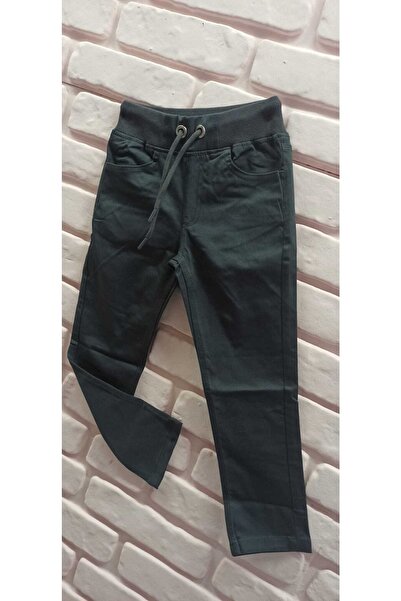 Lsc Okul Pantolonu Bel Lastikli Likralı Kanvas