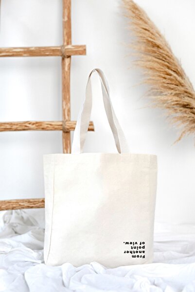feinas 100% Cotton Canvas Cloth Bag - Snap Inner Pocket - 320gr