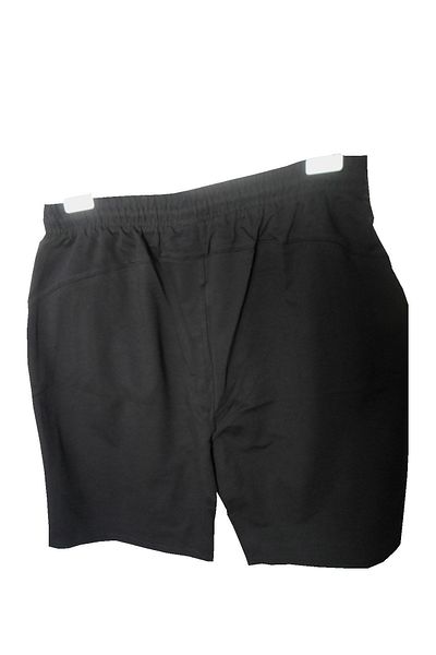 Wooppo -Plus Size - Men's Black Shorts