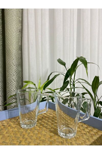 Paşabahçe Vela 2'li Kulplu Bardak - Kupa - 55201