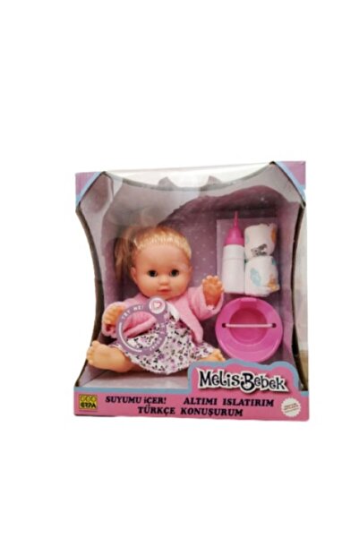 BebekC Erpa Altını Islatan Konuşan Melis Et Bebek 34cm