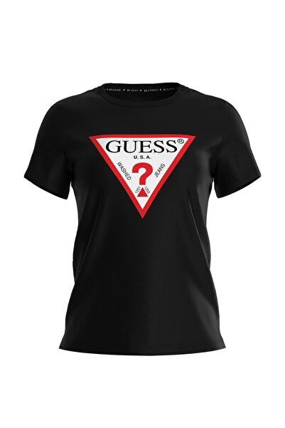 Guess Γυναικείο T-shirt Μαύρο W1YI1BI3Z14
