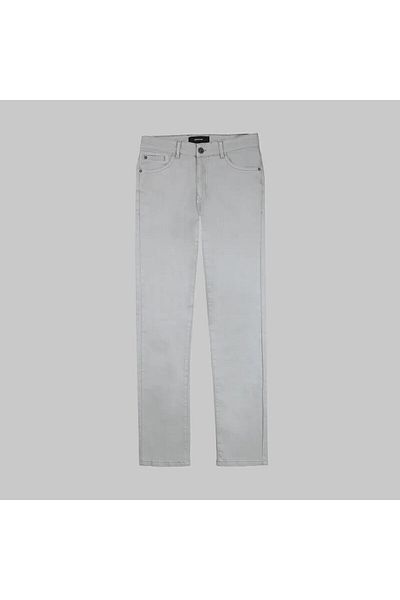 Sarar COSTELLE LIGHT GRAY COTON TROUSERS-A.GREY - 50