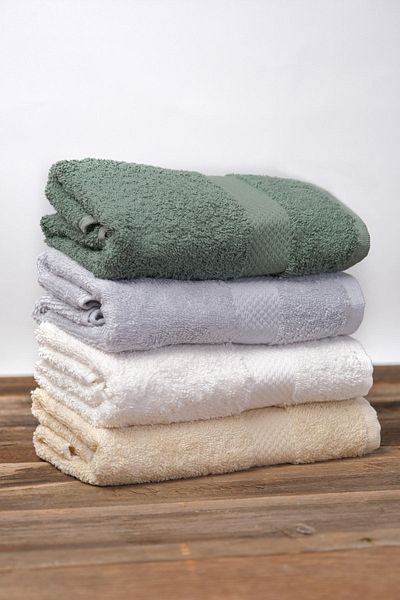 MaLana Havlu Vavy - Soft, 100% Cotton Set of 4 Hand and Face Towels 50 X 90 Cm