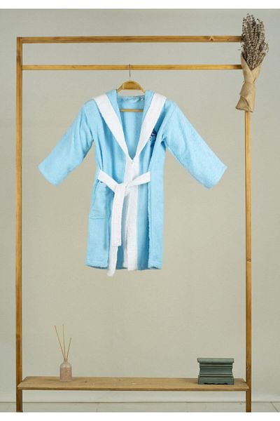 MaLana Havlu Curl Printed Children's Bathrobe