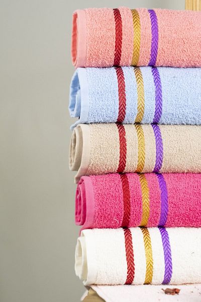 MaLana Havlu Sergent Striped Towel Set of 5