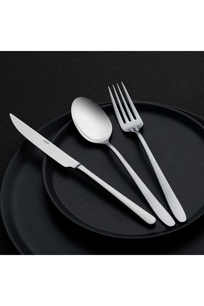 Nehir Sultan Plain 84 Piece Fork Spoon Knife Set