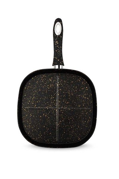Lines Square Granite Pancake Pancake Pancake Pan