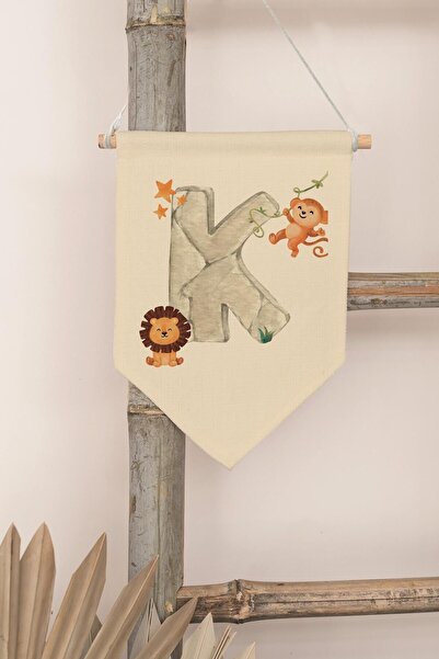 Postifull Decor pentru camera copiilor, ornament de perete, decor din lemn pe...