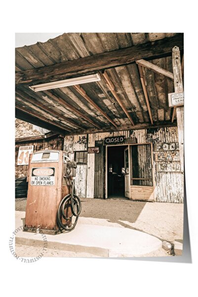 Postifull Αφίσα χωρίς πλαίσιο σε ρουστίκ στυλ, σκανδιναβικό καφέ ζωγραφική, Ν...