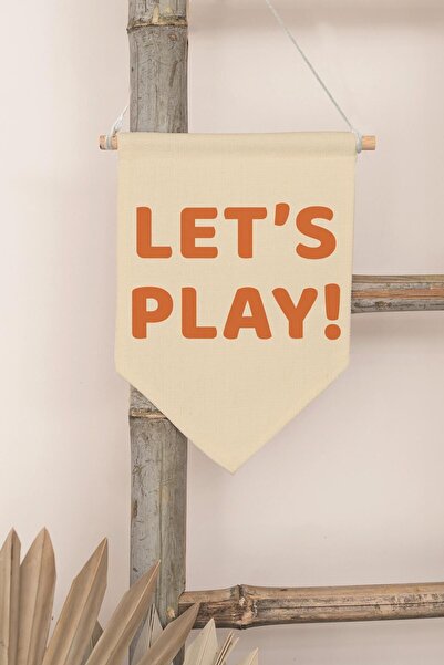 Postifull Çocuk Odası Dekor, Duvar Süsü, Ahşap Bebek Odası Dekor, Canvas Flam...