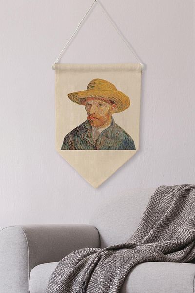 Postifull Σειρά τέχνης Van Gogh - Κάλυμμα καμβά σημαιάκι NO:448