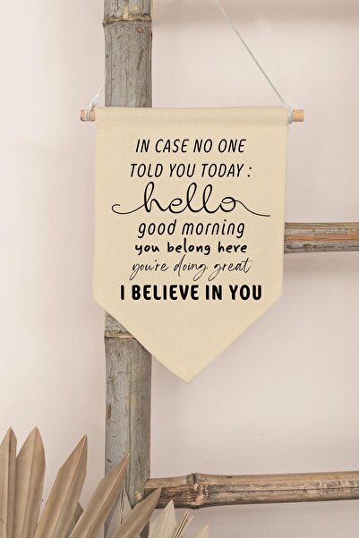 Postifull Çocuk Odası Dekor, Duvar Süsü, Ahşap Bebek Odası Dekor, Canvas Flam...