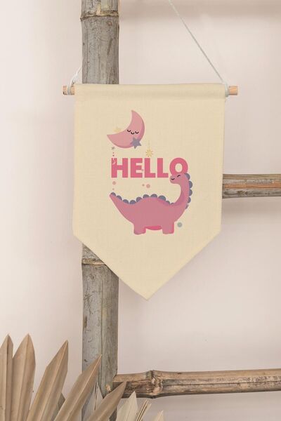 Postifull Decor pentru camera copiilor, ornament de perete, decor din lemn pe...