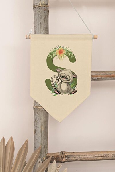 Postifull Decor pentru camera copiilor, ornament de perete, decor din lemn pe...