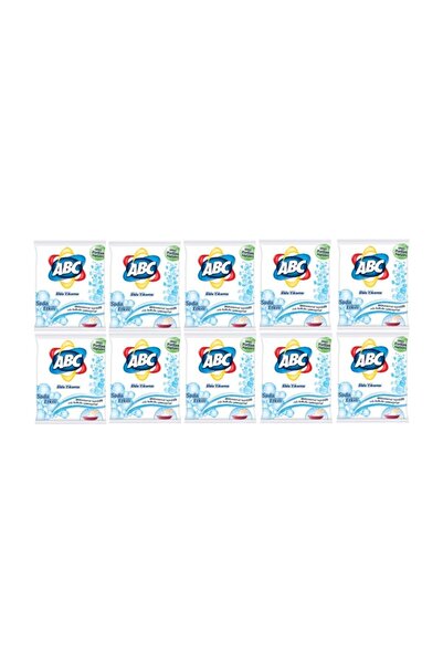 ABC Elde Yıkama Toz Deterjan Soda Etkili 600 Gr. X 10 Adet