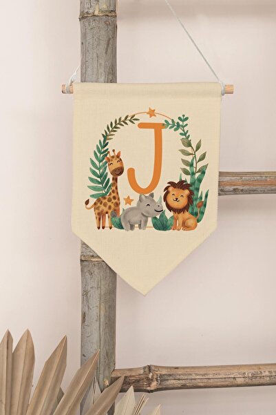 Postifull Decor pentru camera copiilor, ornament de perete, decor din lemn pe...