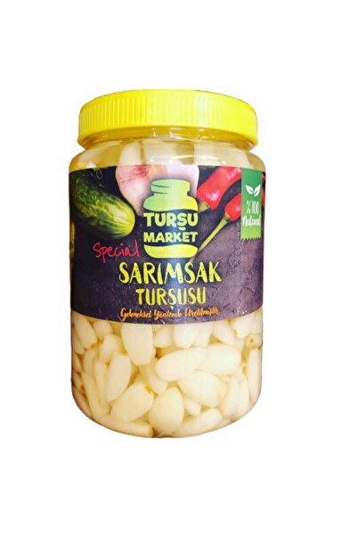TURŞU MARKET Hakiki Çubuk Turşusu 1 Lt Sarımsak Turşusu