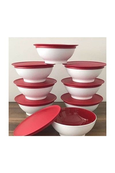 Tupperware Clear Sweet Bowls 6 Pieces